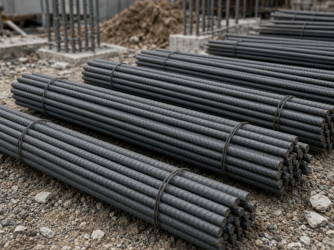 Steel Rebars — view 2